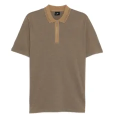 Рубашка поло на молнии