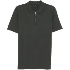 Рубашка поло на молнии