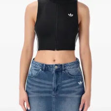 Топ без рукавов на молнии