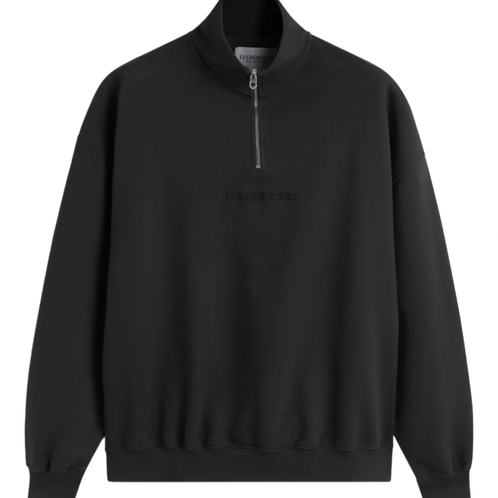 Свитшот с четверной молнией и логотипом