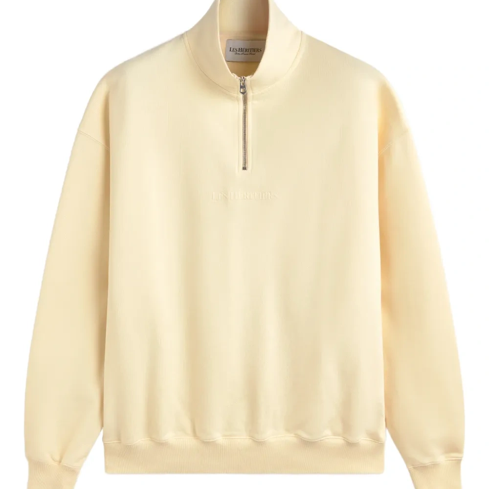 Свитшот с четверной молнией и логотипом