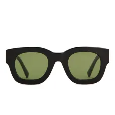 Солнцезащитные очки с геометричным логотипом