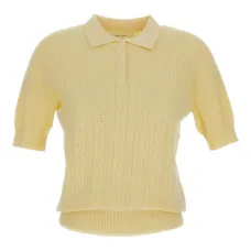 Вязаный (или рубчатый) топ-поло