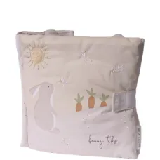 Книга из ткани "Заячьи истории" Книга из ткани "Заячьи истории"