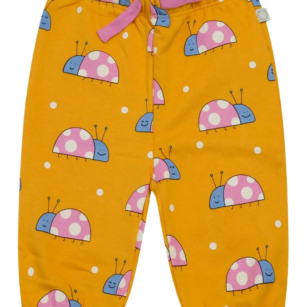 Брюки с принтом в виде жуков