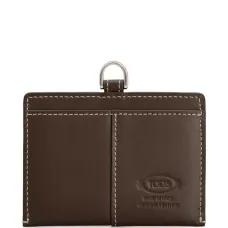 Держатель для карт с нашивкой и декоративной строчкой Держатель для карт с нашивкой и декоративной строчкой