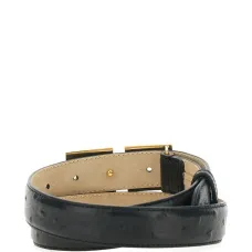 Ремень с пряжкой-логотипом