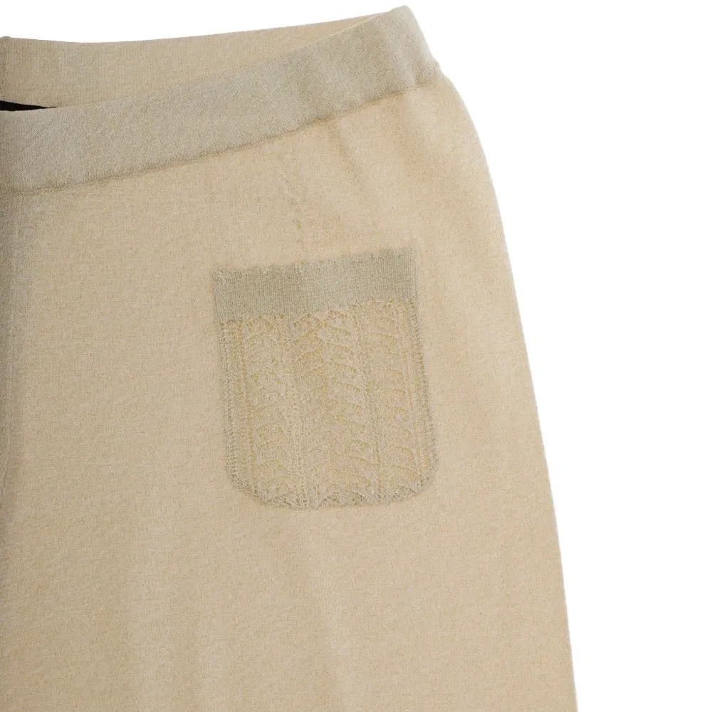 Брюки с квадратными карманами