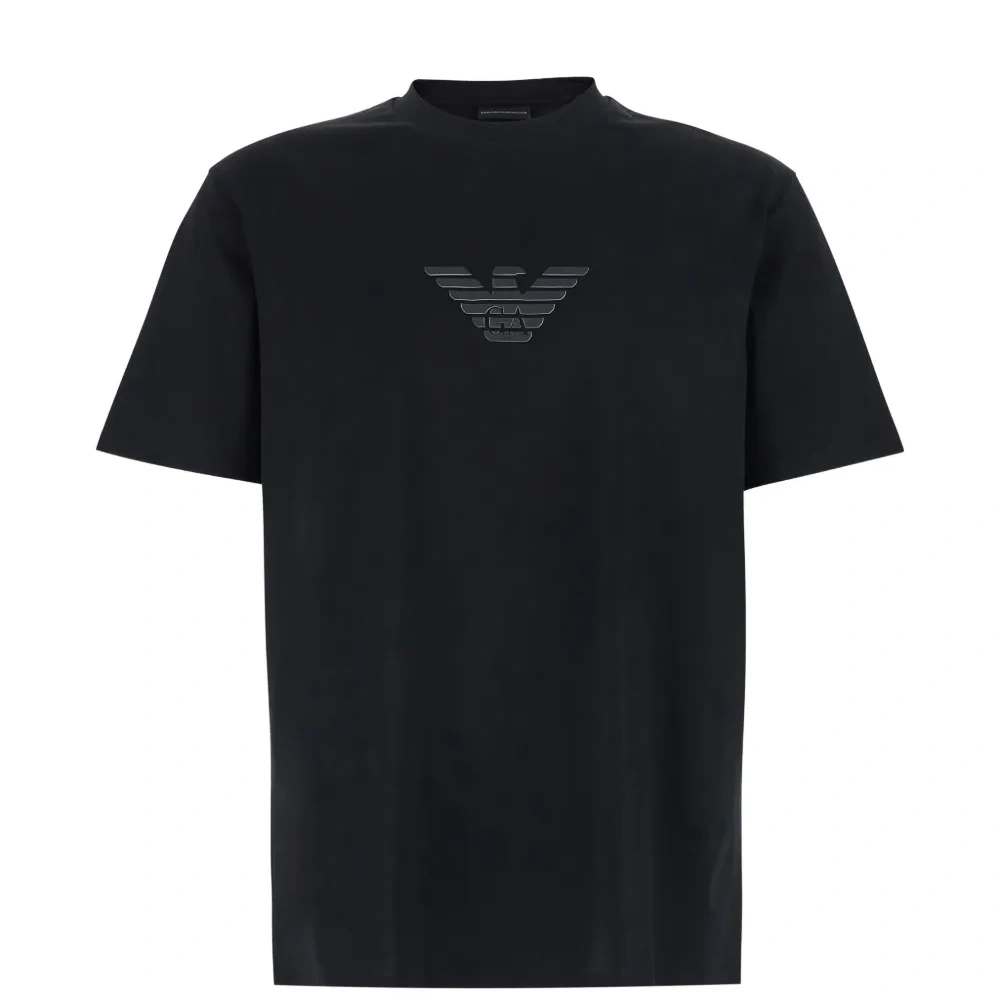 Футболка с нашивкой-логотипом