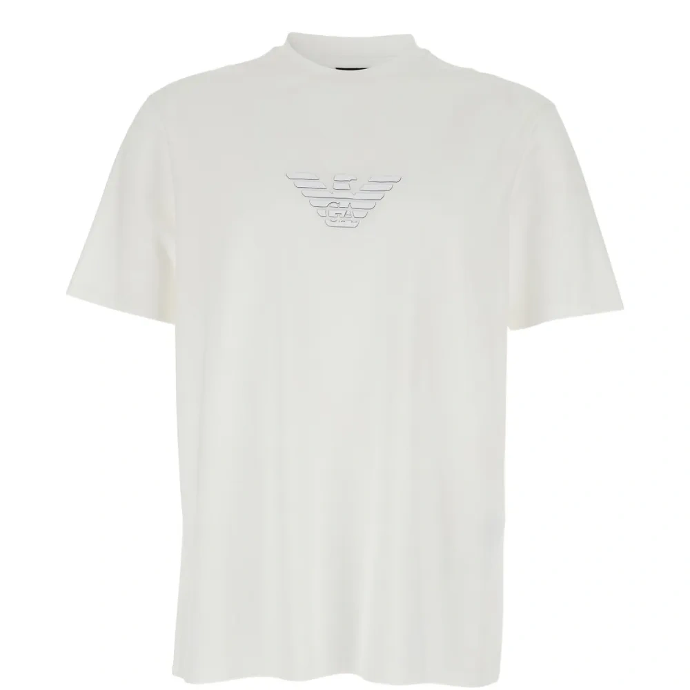 Футболка с нашивкой-логотипом