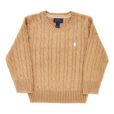 Свитер с косами