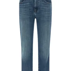 Джинсы с подворотами Джинсы с подворотами