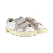 Кроссовки May School из замши со звёздным декором