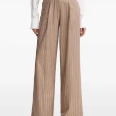 Палаццо брюки в полоску