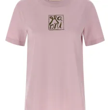 Футболка с круглым вырезом и логотипом