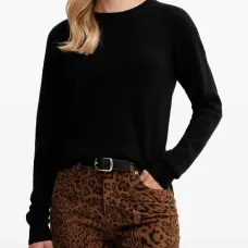 Свитер с круглым вырезом Свитер с круглым вырезом