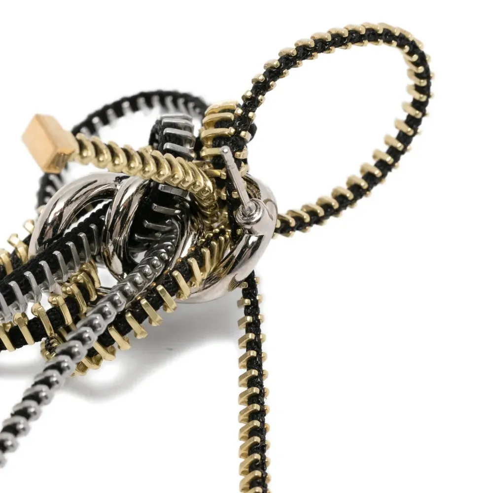 Серьги с полированной отделкой