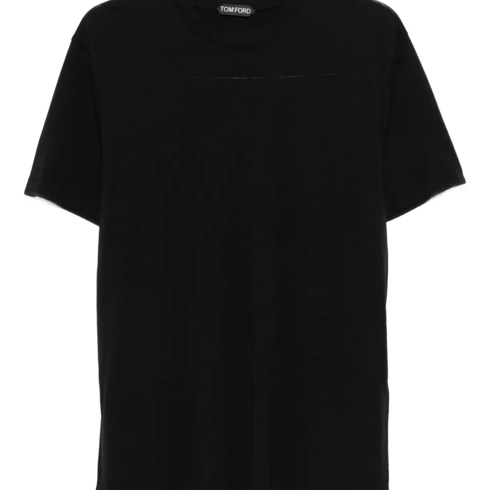 Футболка с круглым вырезом