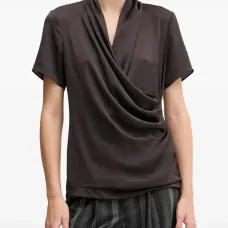 Драпированный топ