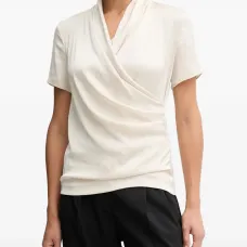 Блузка с короткими рукавами