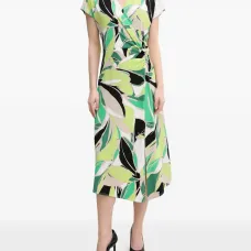 Платье миди с цветочным принтом Ring