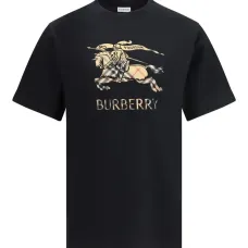 Хлопковая футболка с градиентом и монограммой EKD