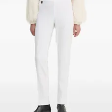 Брюки с фирменной нашивкой