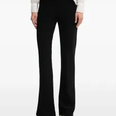 Расклешённые брюки на резинке Расклешённые брюки на резинке