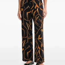 Брюки с геометрическим узором Брюки с геометрическим узором