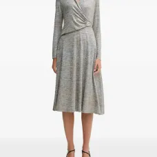 Миди-платье с цепочками