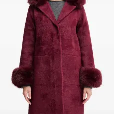 Пальто с отделкой из искусственного меха Пальто с отделкой из искусственного меха
