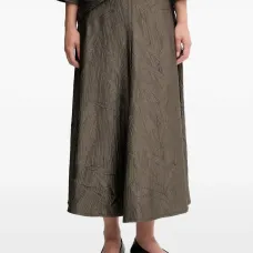 Плиссированная юбка с узором Плиссированная юбка с узором