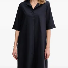 Платье миди с короткими рукавами