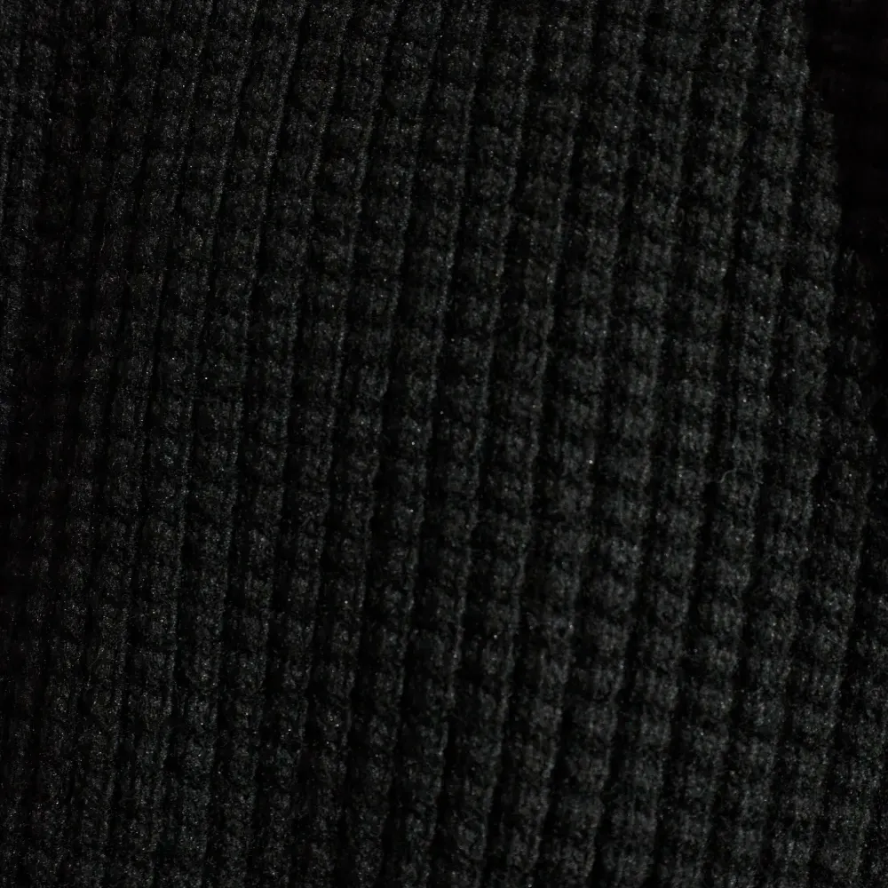 Худи с капюшоном из вафельной ткани