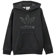 Толстовка с капюшоном и логотипом "Трефойл"