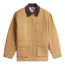 Куртка с вельветовым воротником