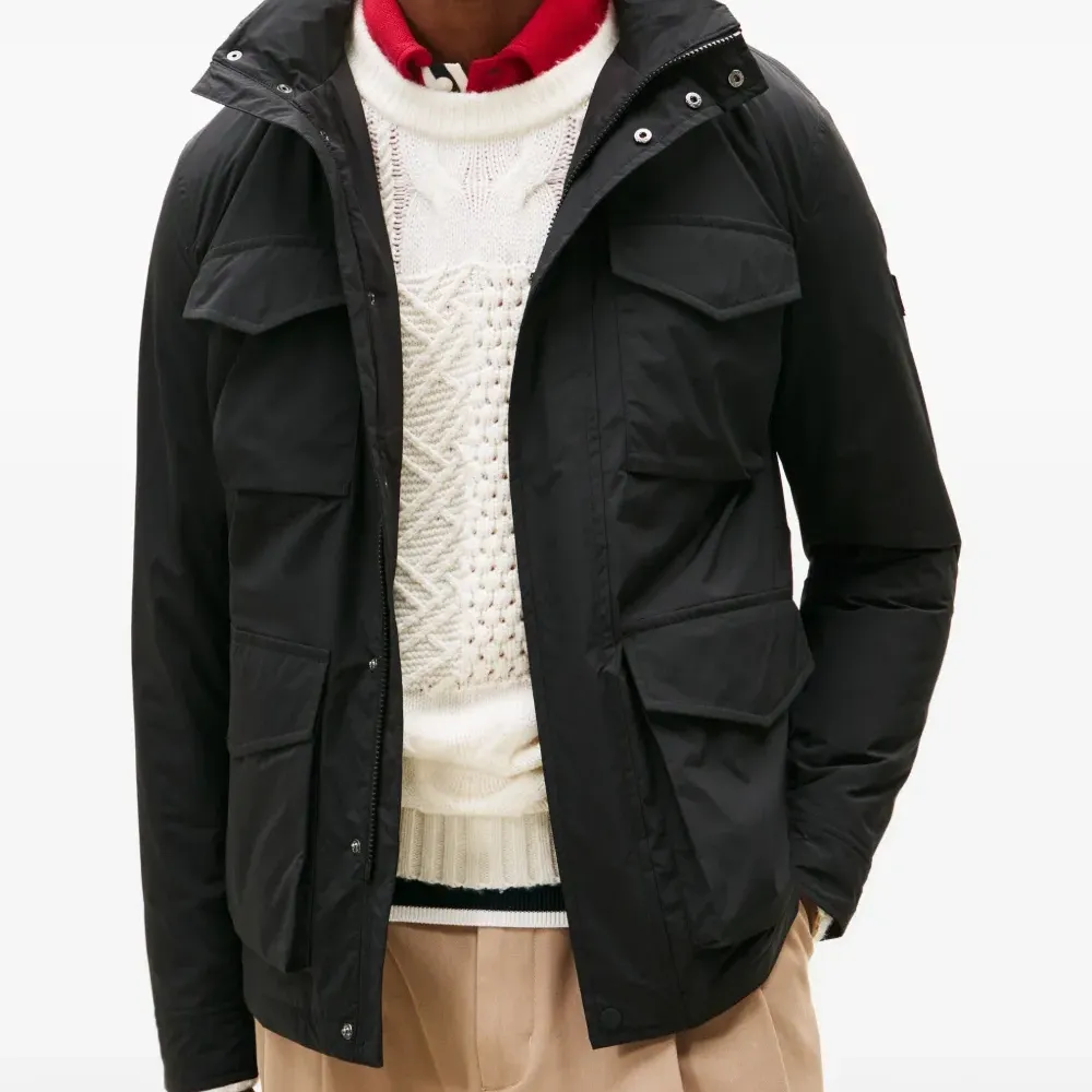 Милитари-куртка с множеством карманов