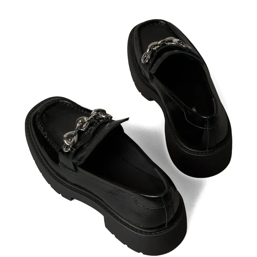 Кожаные лоферы