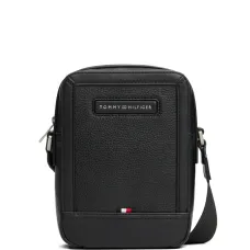 Сумка-мессенджер с логотипной пластиной