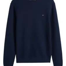 Фактурный свитер с логотипом