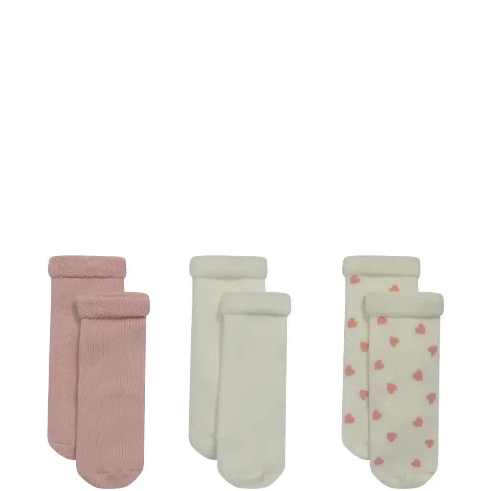 Носки с ребристыми манжетами (набор из трёх пар)