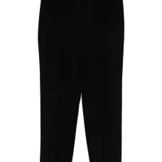 Брюки со складками и манжетами