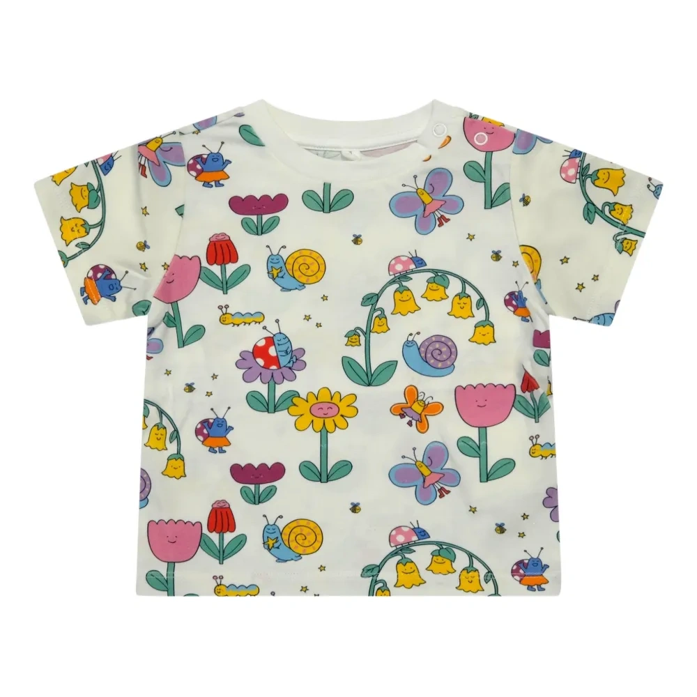 Футболка с цветочным принтом