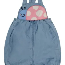 Комбинезон с аппликацией божьей коровки