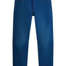 Джинсы прямого кроя с пятью карманами