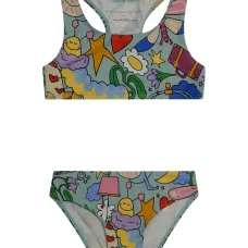 Купальник с цветочным принтом