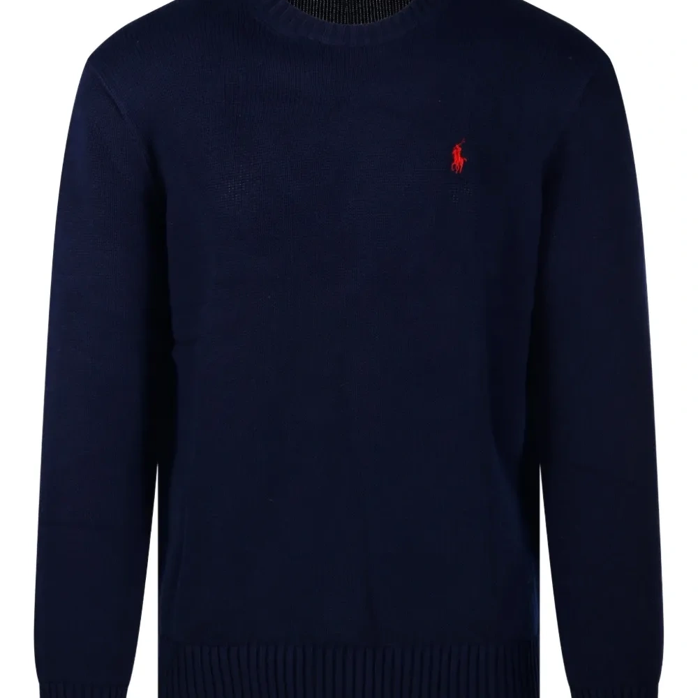 Свитер с круглым вырезом и вышивкой в виде пони Polo