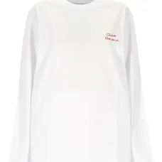 Футболка с длинными рукавами и вышивкой