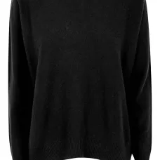 Джемпер с вырезом лодочка