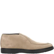 Замшевые ботинки дезерты без шнурков